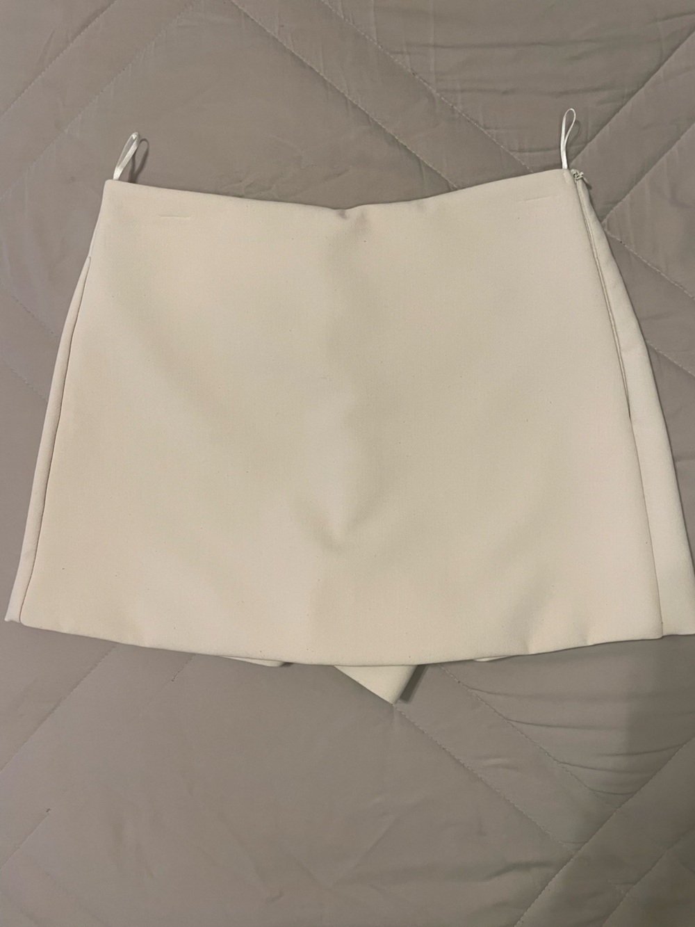 Zara Cream Chino Skort